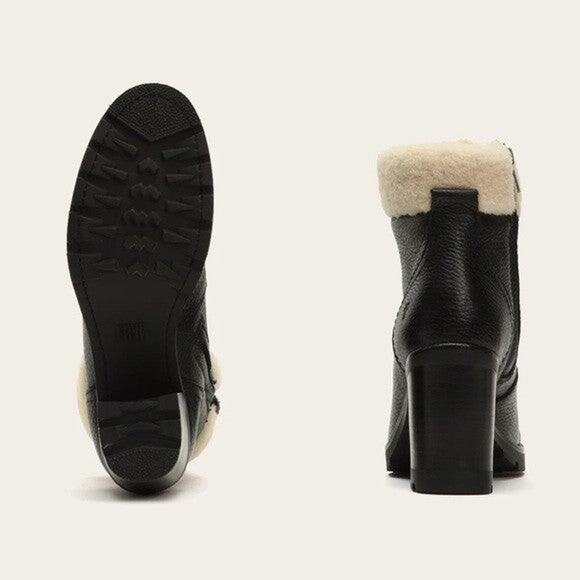 Frye Addie Hiker Strap Boots - 9.5 Black - Picture 3 of 3